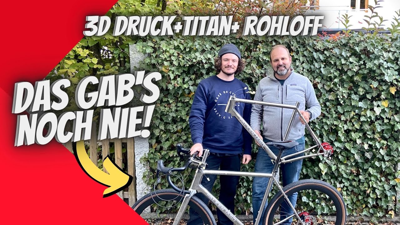 Weltneuheit: Falkenjagd TITAN Gravelbike mit ROHLOFF