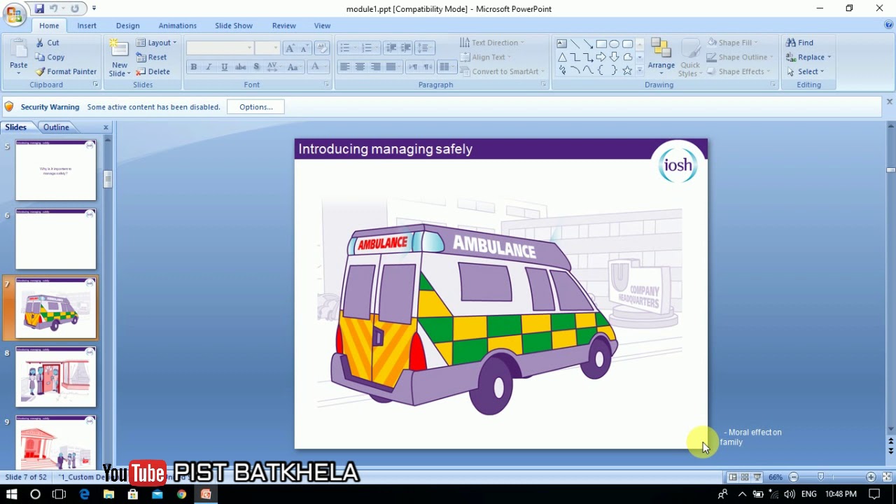 IOSH Module 1 By Salman Shal