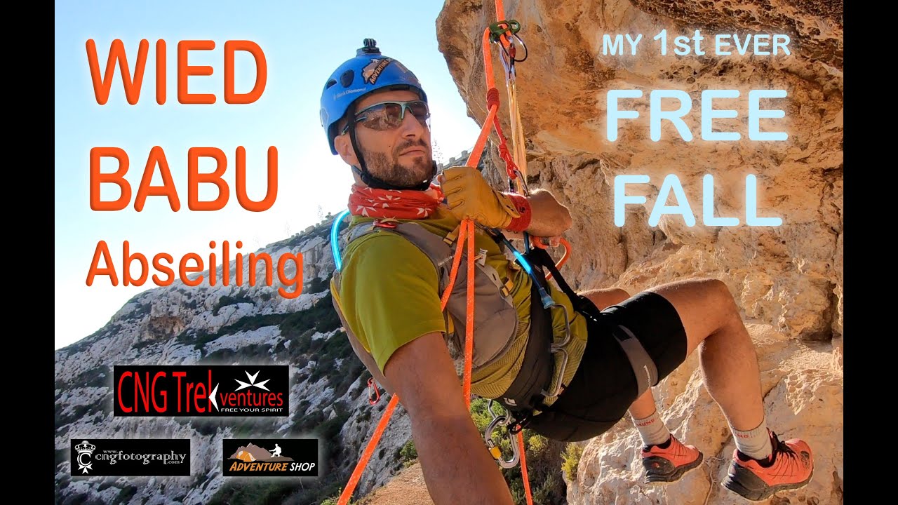 Wied BABU - FREE FALL Abseil, Zurrieq Malta - CNG Trekventures - 41/2020 ... from a diff perspective