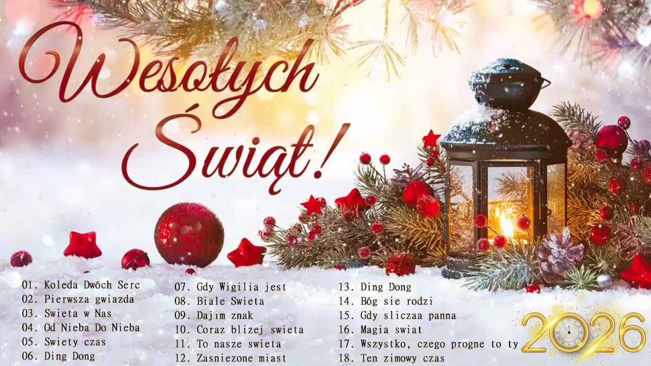 🌷Najlepsze Świąteczne Piosenki Polskie 2026 🎄🎄 Świąteczna Składanka 2026 🌟🌟 Boże Narodzenie 2026