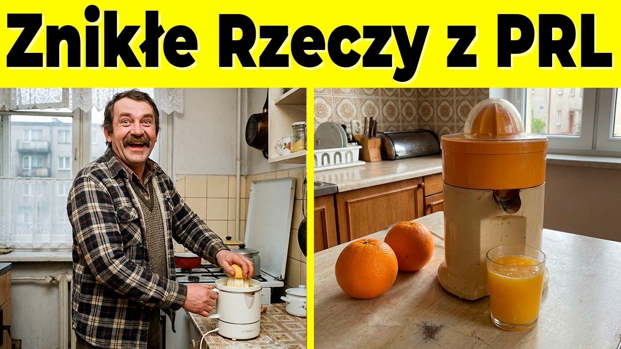 10 Rzeczy, Kt&oacute;re Miał Każdy w PRL, a Dziś Zniknęły!