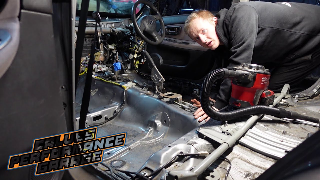 Can you remove weight from the carpet but keep the carpet? WRX Track Car! Shed Sesh EP 5