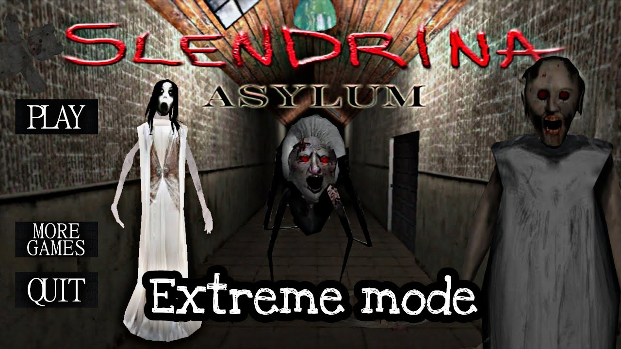 Granny V1.8 In Slendrina Asylum Atmosphere - Extreme Mode