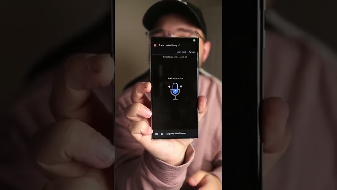 Live Transcribe on Samsung