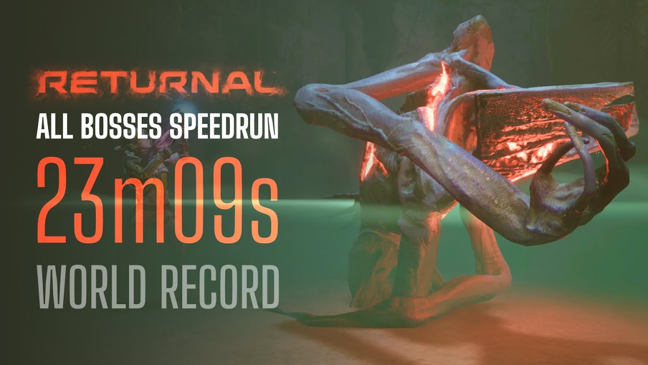 [WR] Returnal All Bosses speedrun in 23 min 09 sec and 800ms on PS5 (NG+, Glitchless)
