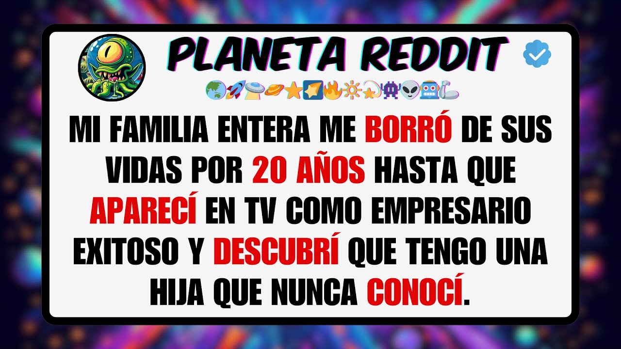 Mi FAMILIA Entera me BORRÓ de sus Vidas por 20 AÑOS Hasta que APARECÍ en TV Como Empresario ...