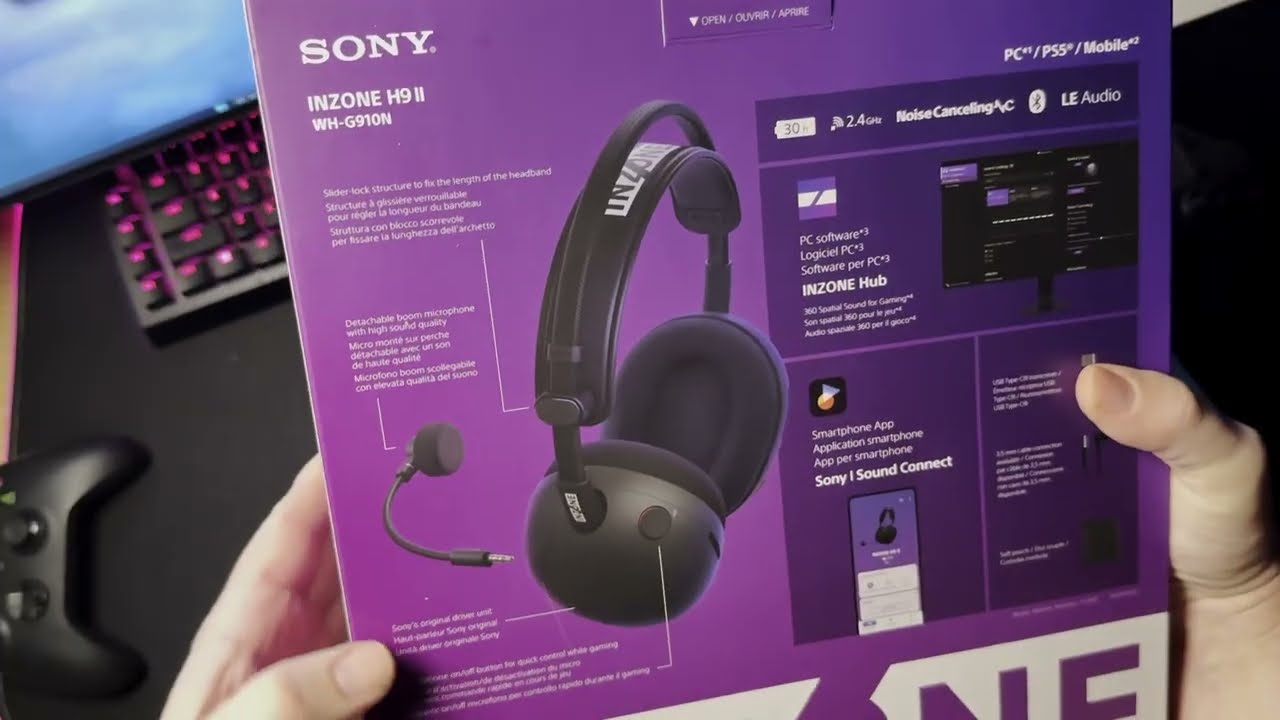 Sony INZONE H9 II - unboxing i pierwsze wrażenie