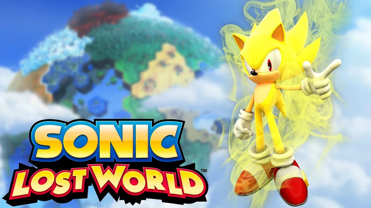 VISÃO GERAL: Super Sonic - Sonic Lost World (Pt-Br) - Wii U - CJBr