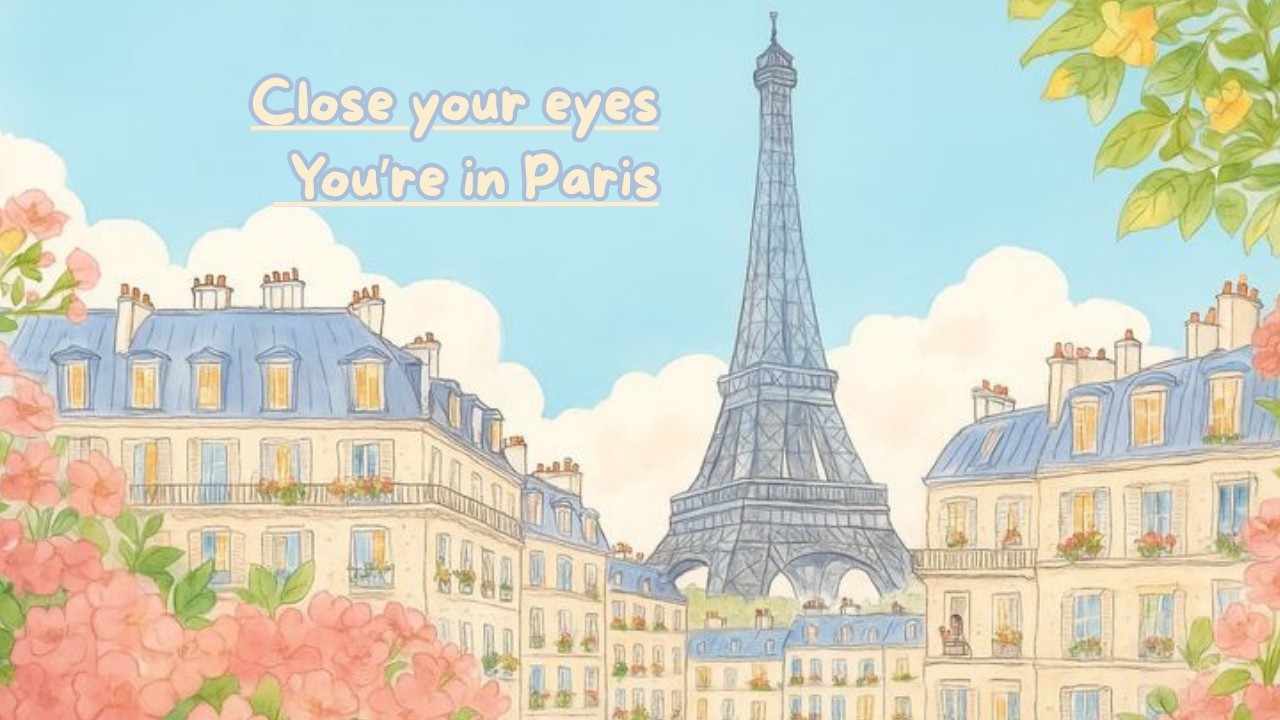 A Love Story in Paris 💕 | Emotional French Instrumental Ambience (1 Hour)