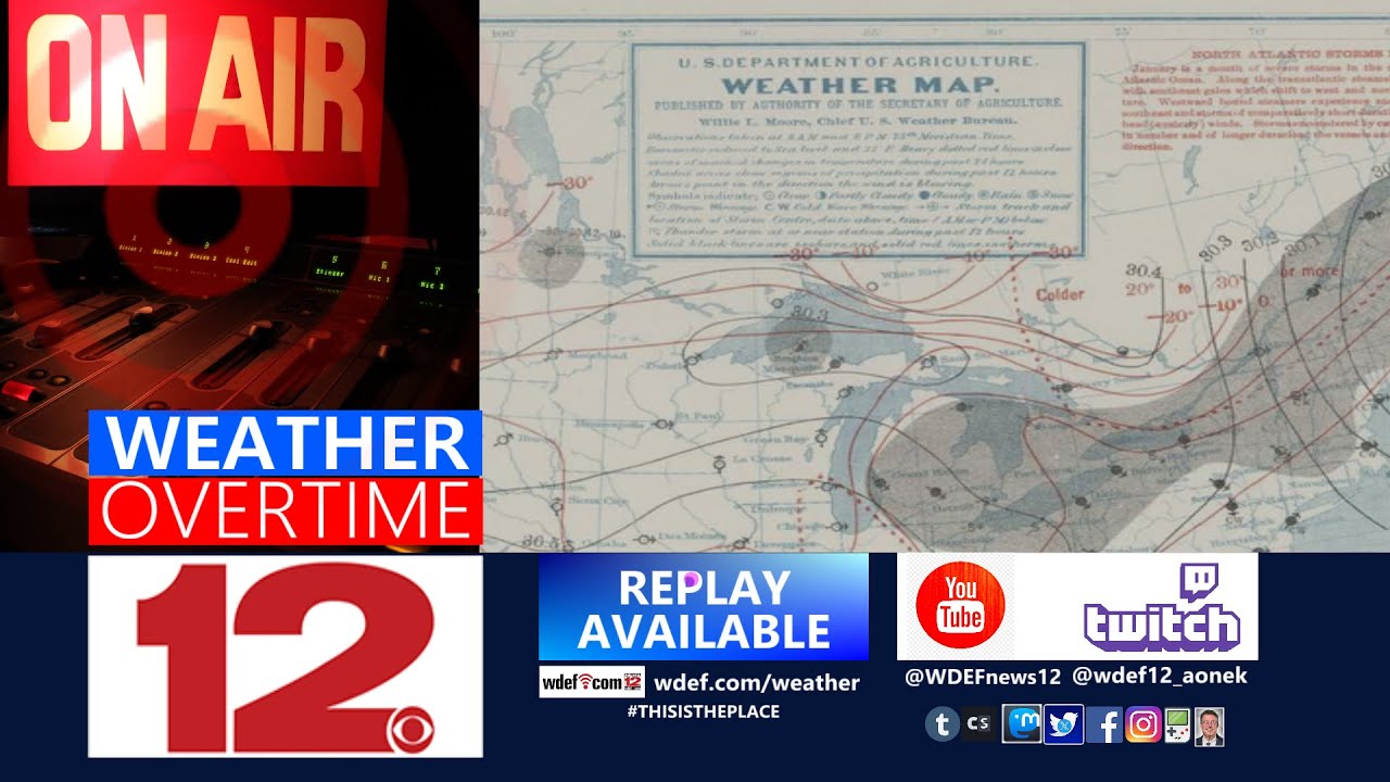 WDEF-TV NEWS 12 WEATHER OVERTIME - MONDAY 2.10.2025