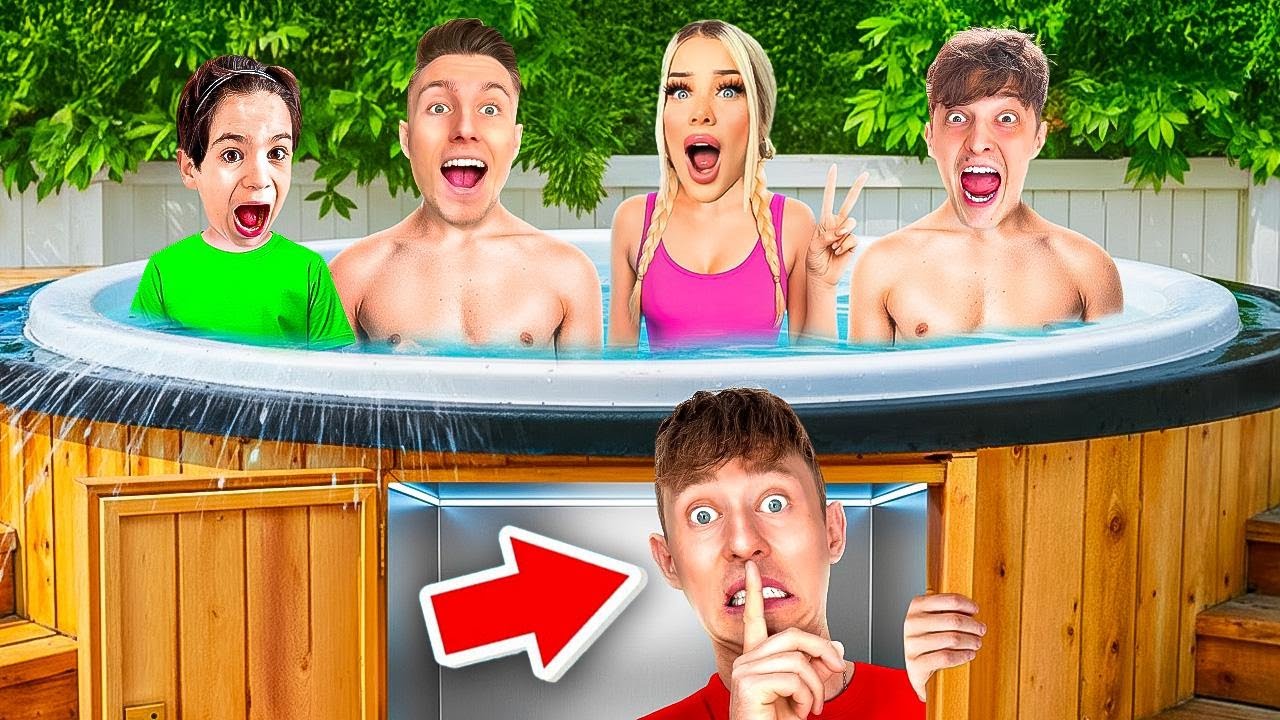 Ich filme meine FREUNDE heimlich im POOL im URLAUB! 😱