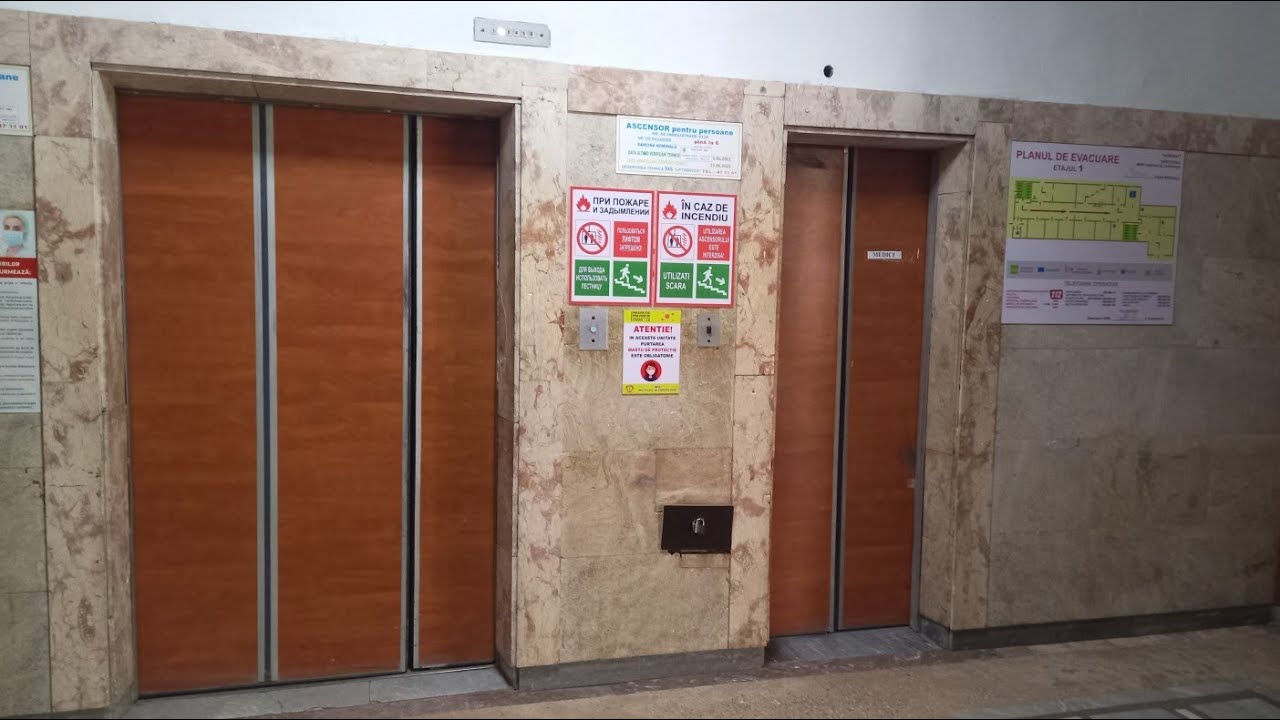 🏢Поликлиника! Кишинёв, лифты МОЭЛЗ(пасс.), КМЗ (грузопасс.), по адресу: str. Nicolae Testimițanu, 20
