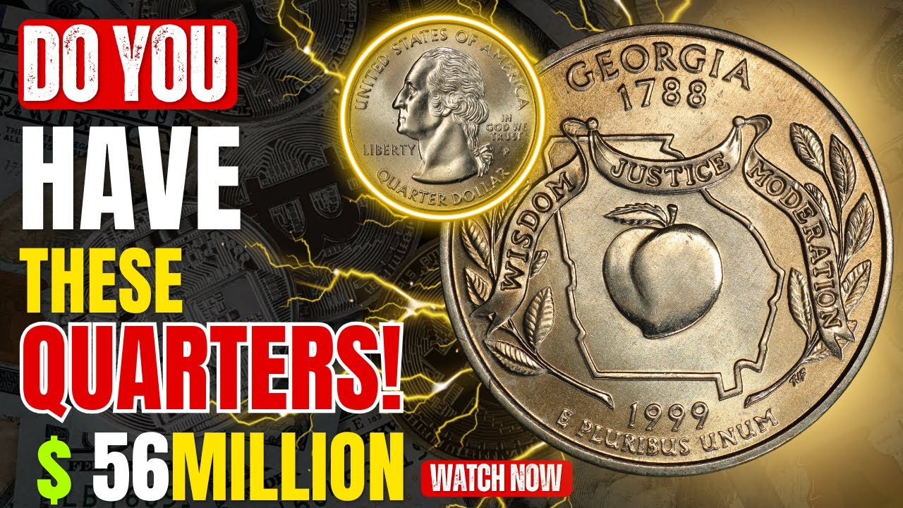 TOP 10  RARE State Quarters Worth Money 💰 |  Most Valuable Error Coins In Your Coin Collection!