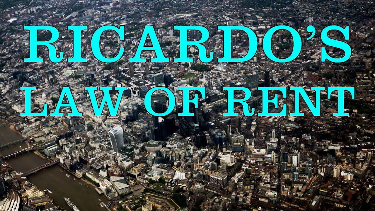 Ricardos Law of Rent (in brief)
