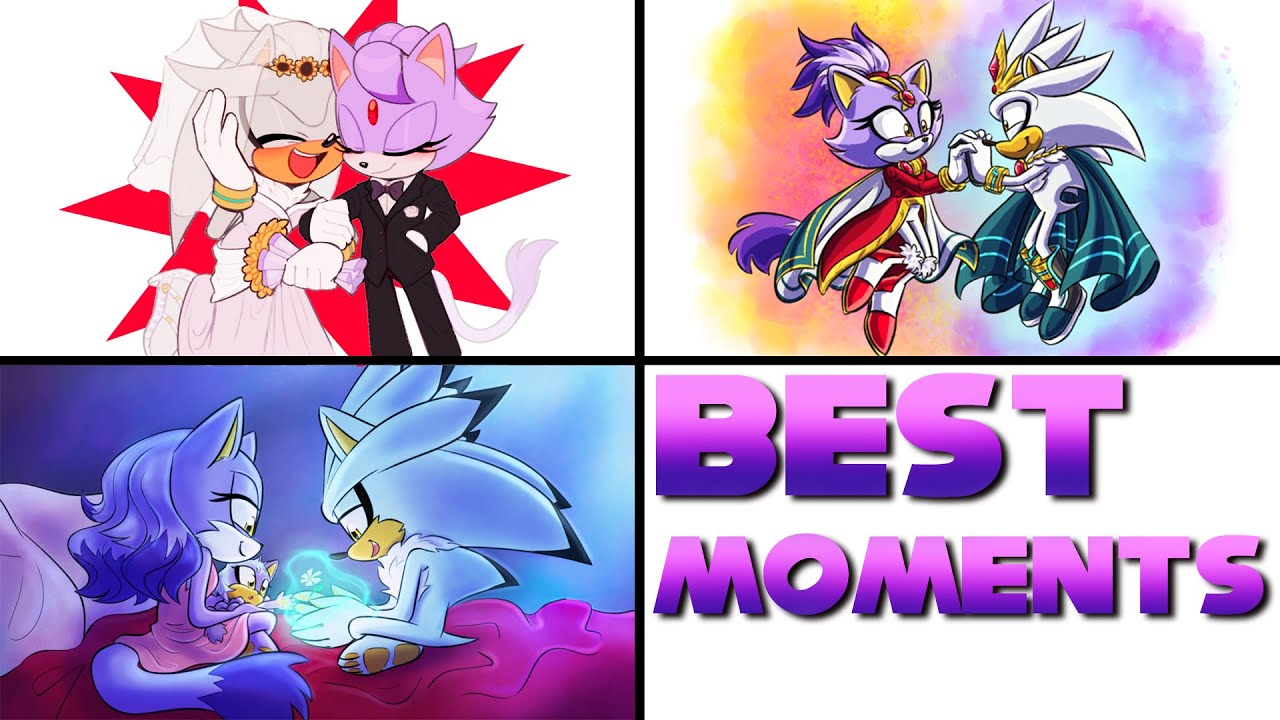 Лучшие моменты Блейза Кота - Sonic Comic Dub Comp