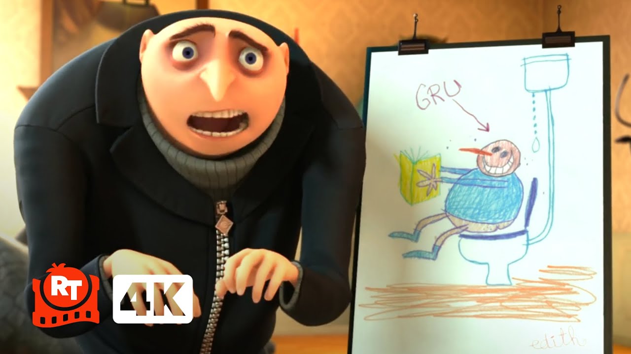 Despicable Me (2010) 4K - I Sit On the Toilet | Movieclips
