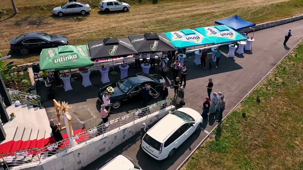 Dolazak mladenaca - Svadba Hokulići - Majda i Sejo - Živinice
