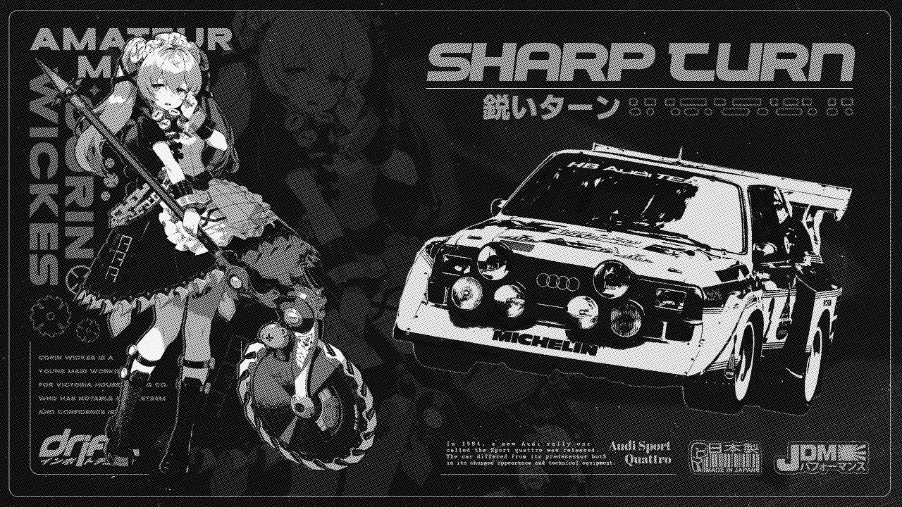 sharp turn // rally house, deep house phonk