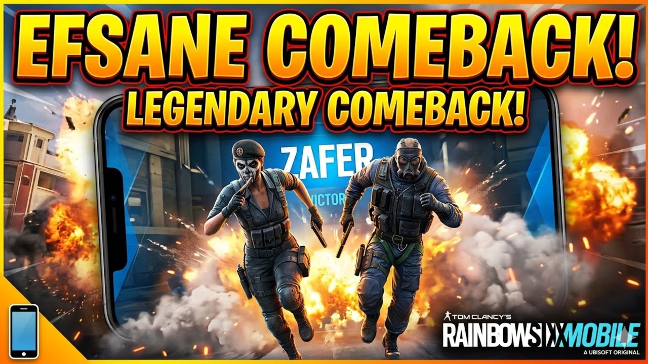 INSANE COMEBACK in R6 Mobile 😱 | From Losing to DOMINATING! (Rainbow Six Mobile)