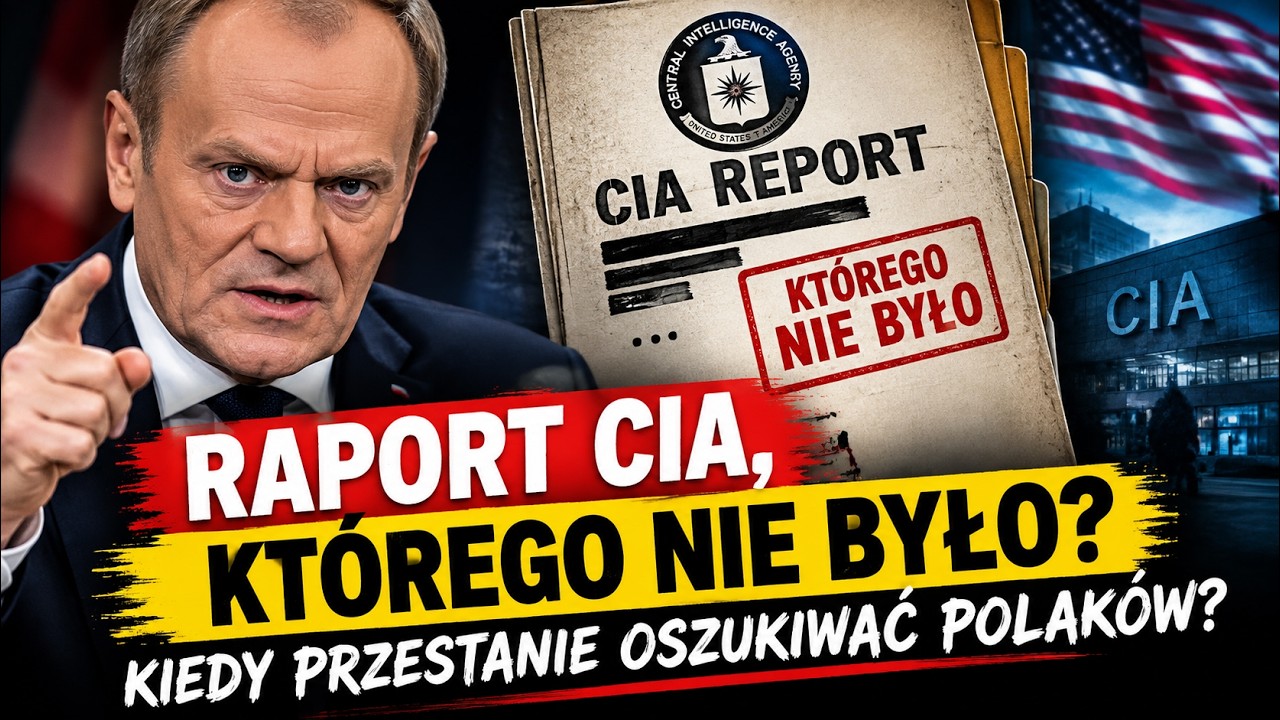 RAPORT, KT&Oacute;REGO NIE BYŁO! POLITYCZNY TEATR STRACHU. Po co Tusk to robi!?