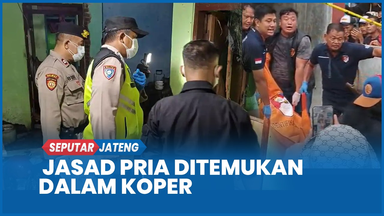 Geger Jasad Pria Ditemukan Dalam Koper di Rumah Kosong Desa Sukareja Brebes
