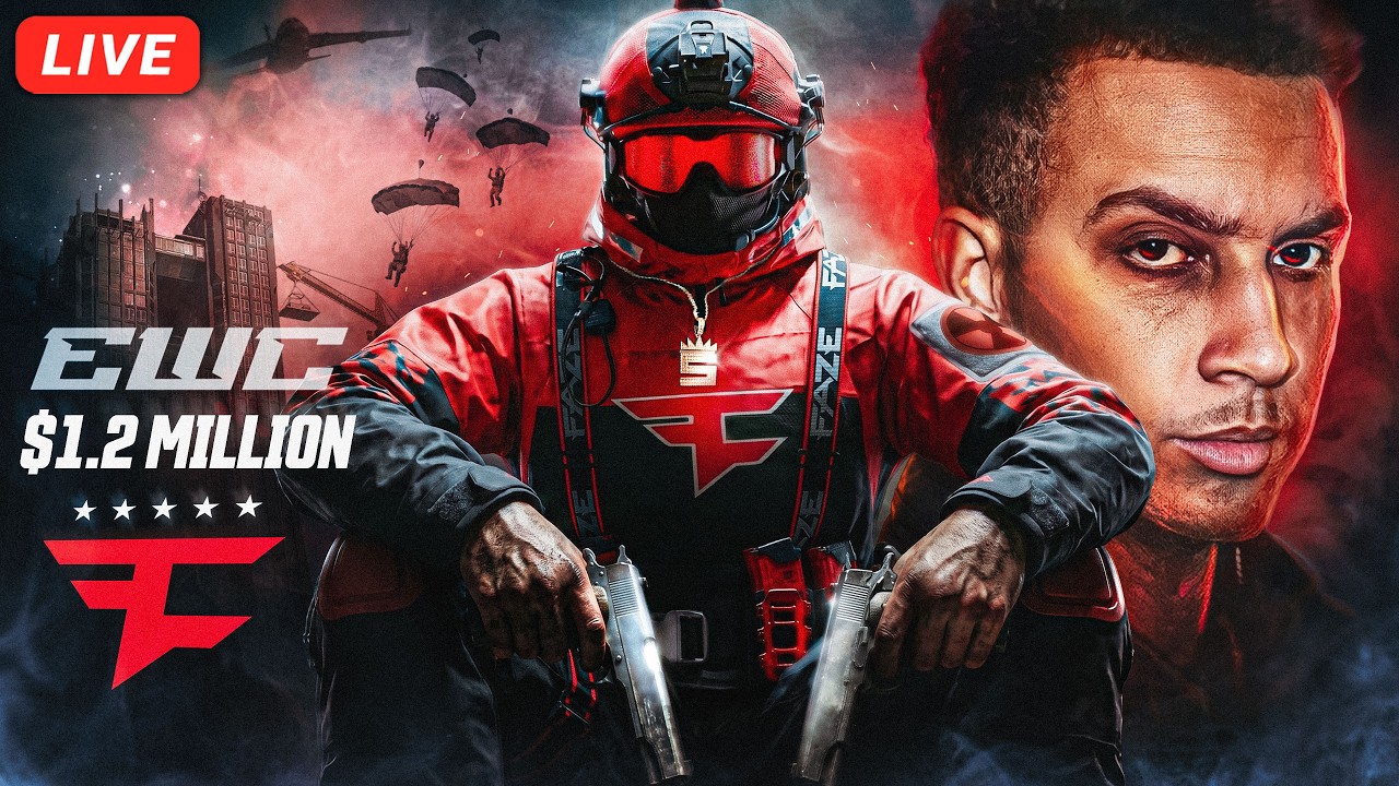 🔴 LIVE - $1,200,000 WARZONE ESPORTS WORLD CUP ONLINE QUALIFIER! (5 GAMES)