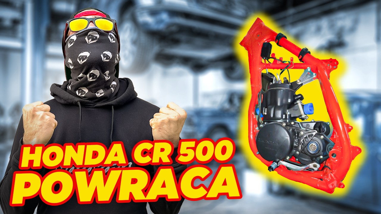 Powrót Projektu Honda CR500+! Złożony silnik jest już w ramie!