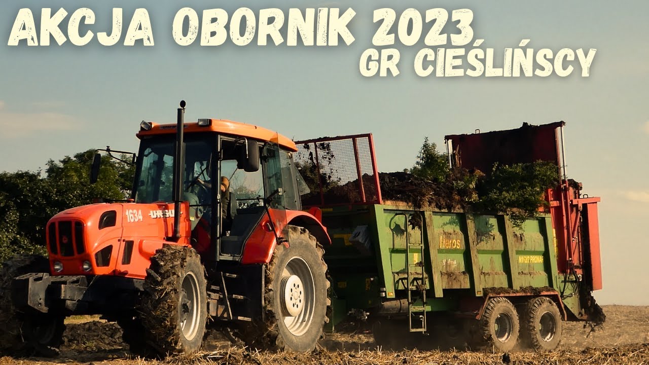 🔥 AKCJA OBORNIK 2023 🔥 URSUS 1634 & DEUTZ-FAHR Agrotron 6160 🔥 RożnicaTeam