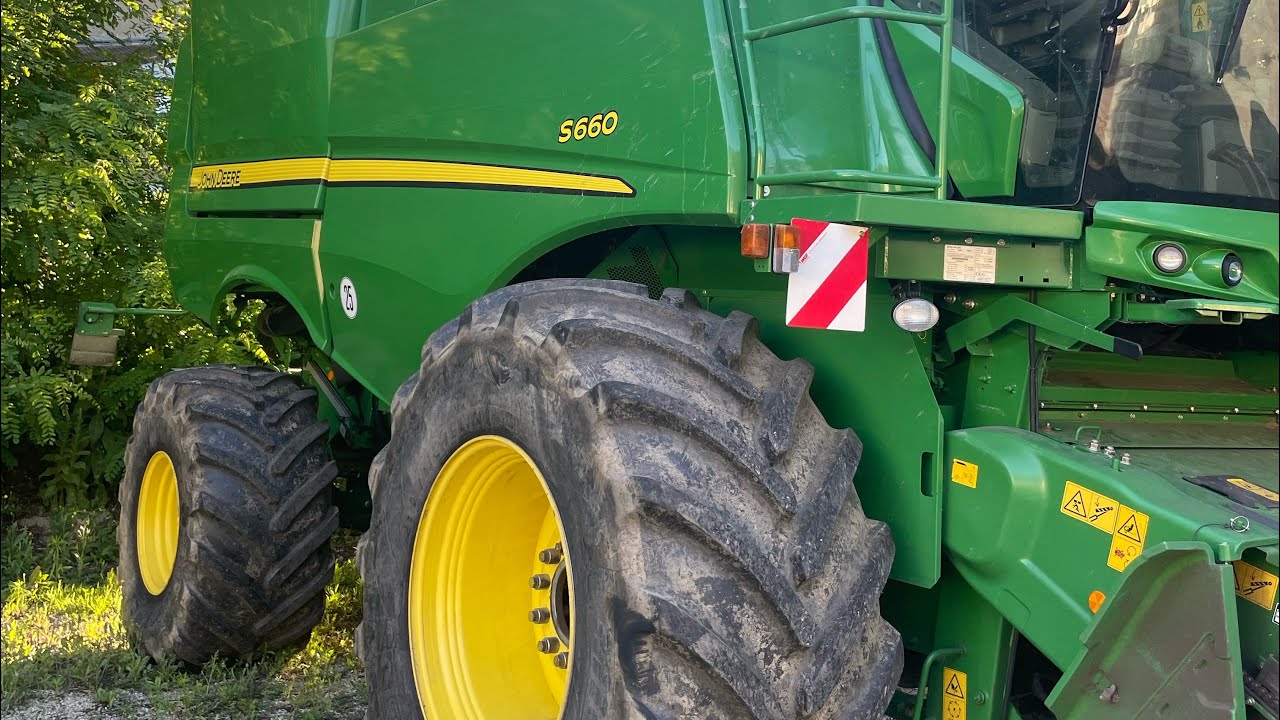 John Deere s660 2014 1400 часов купили