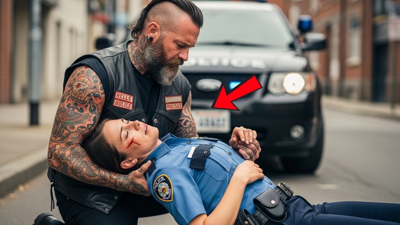 He Stopped for an Unconscious Female Cop — The Hells Angel’s Next Choice Changed His Life