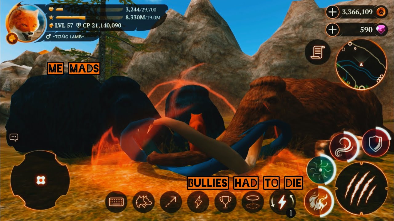 THE WOLF -  Strongest basic skill | BLOODY HACKER