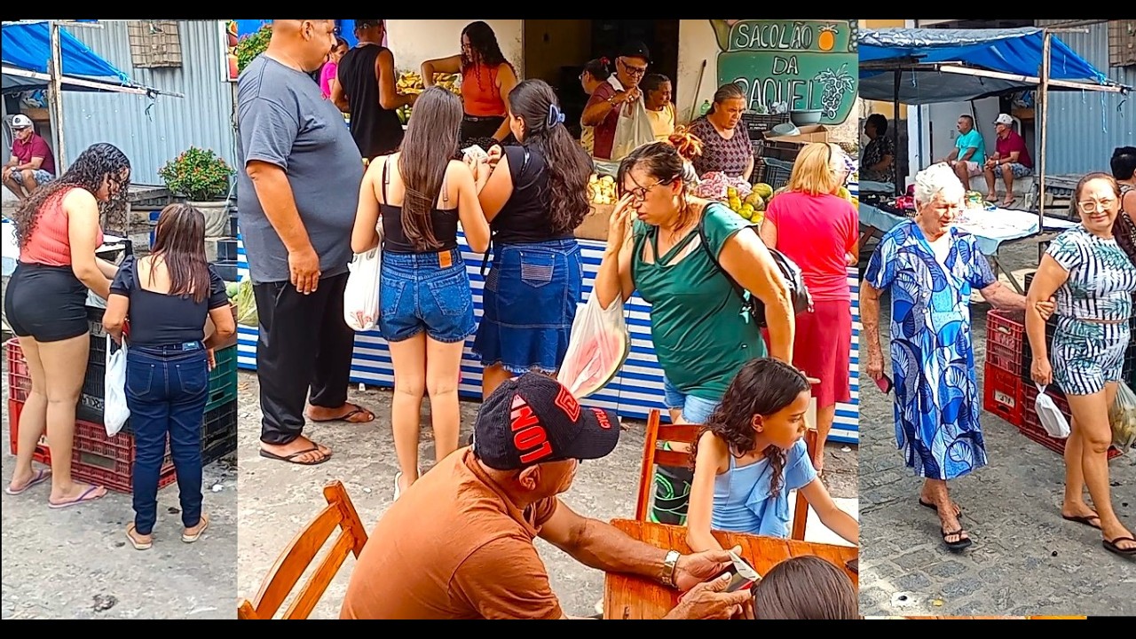 FEIRA DESTE  SÁBADO EM DONA INÊS-PB (PARTE 1 ) 14/03/2026