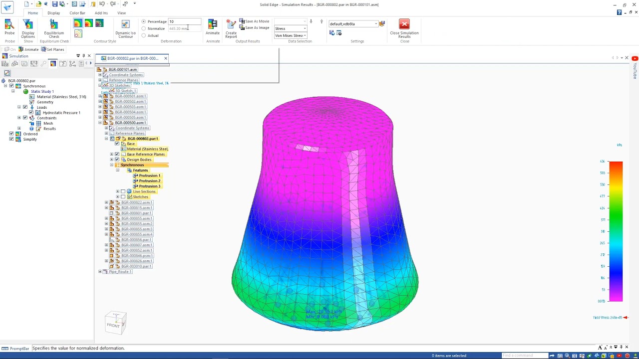 NEW in Solid Edge 2022: Simulation