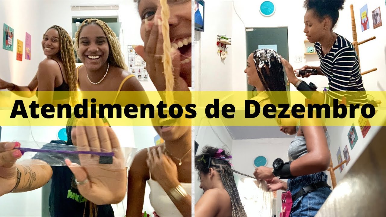 ROTINA DE ATENDIMENTOS DE UMA TRANCISTA EM DEZEMBRO