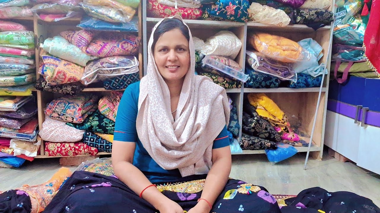 आज का काला पोमचा धूम मचाएगा 🖤🖤☎️ - 8510848447।#@Radharaniclothes001 