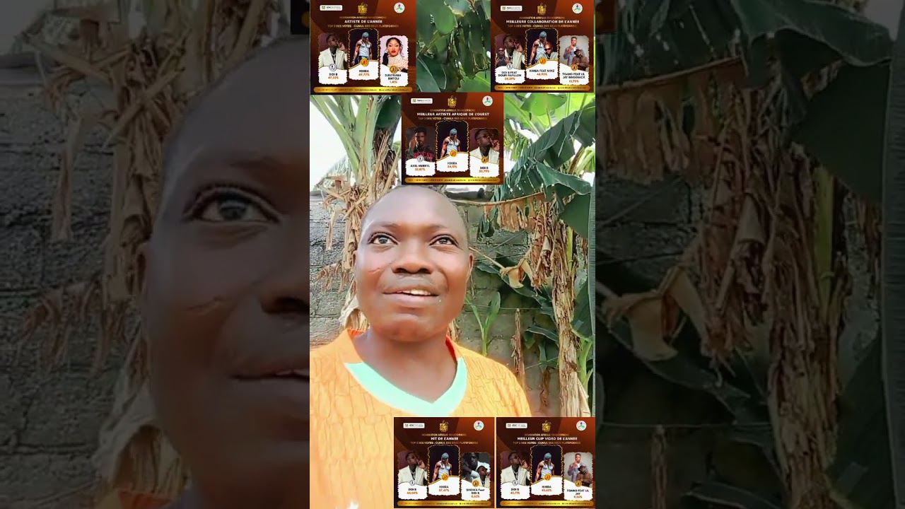 félicitations Himra  viens de raflés 5 trophée 🏆🏆🏆🏆🏆 devant Didi B 🚀 au Bénin 🇧🇯 Award