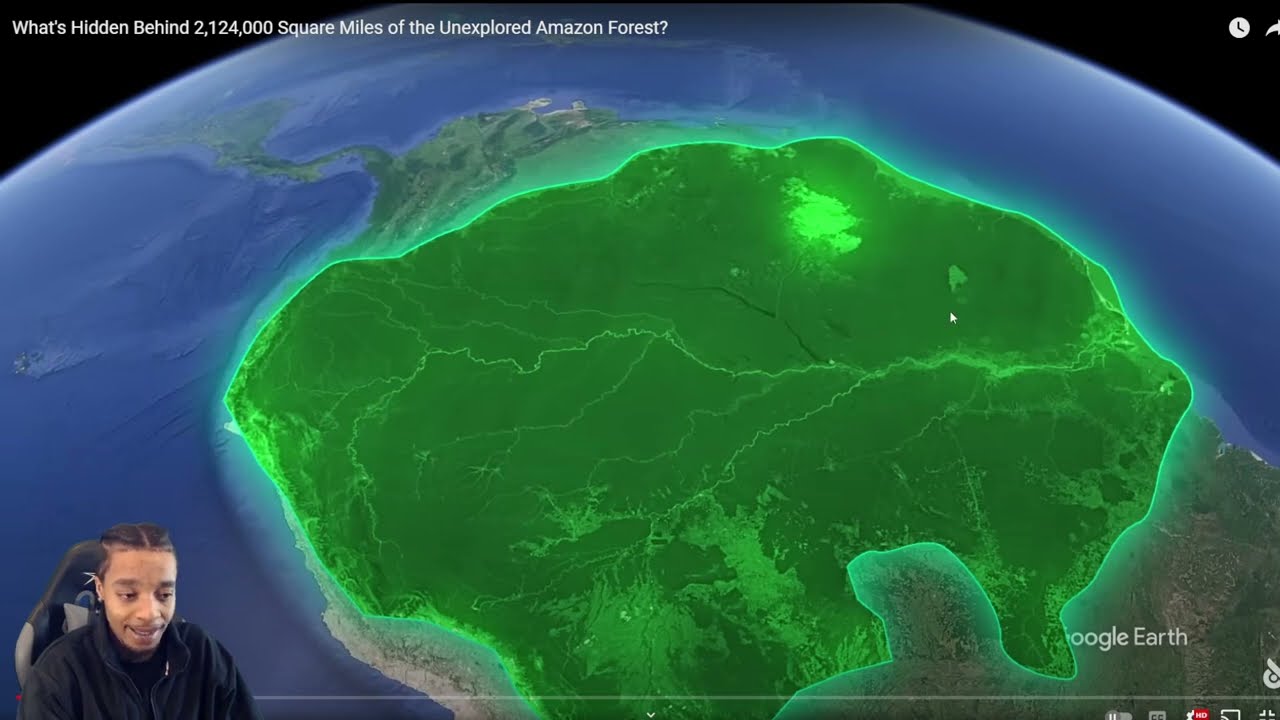 Reacting To What's Hidden Behind 2,124,000 Square Miles of the Unexplored Amazon Forest?
