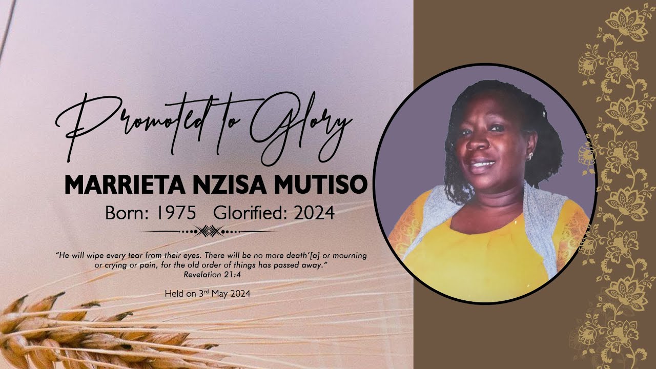 In Loving Memory of Marrieta Nzisa