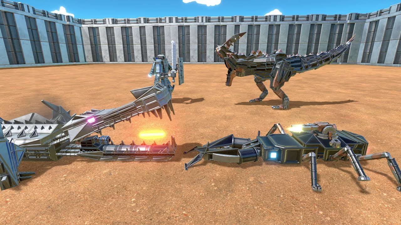 Various Warbot battles! - Age Of Warbots