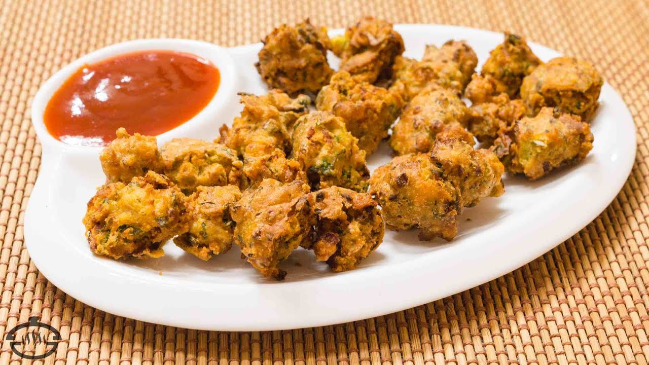 Sanna Pakoras Recipe - Crunchy Onion Fritters | Sindhi Snack Recipe