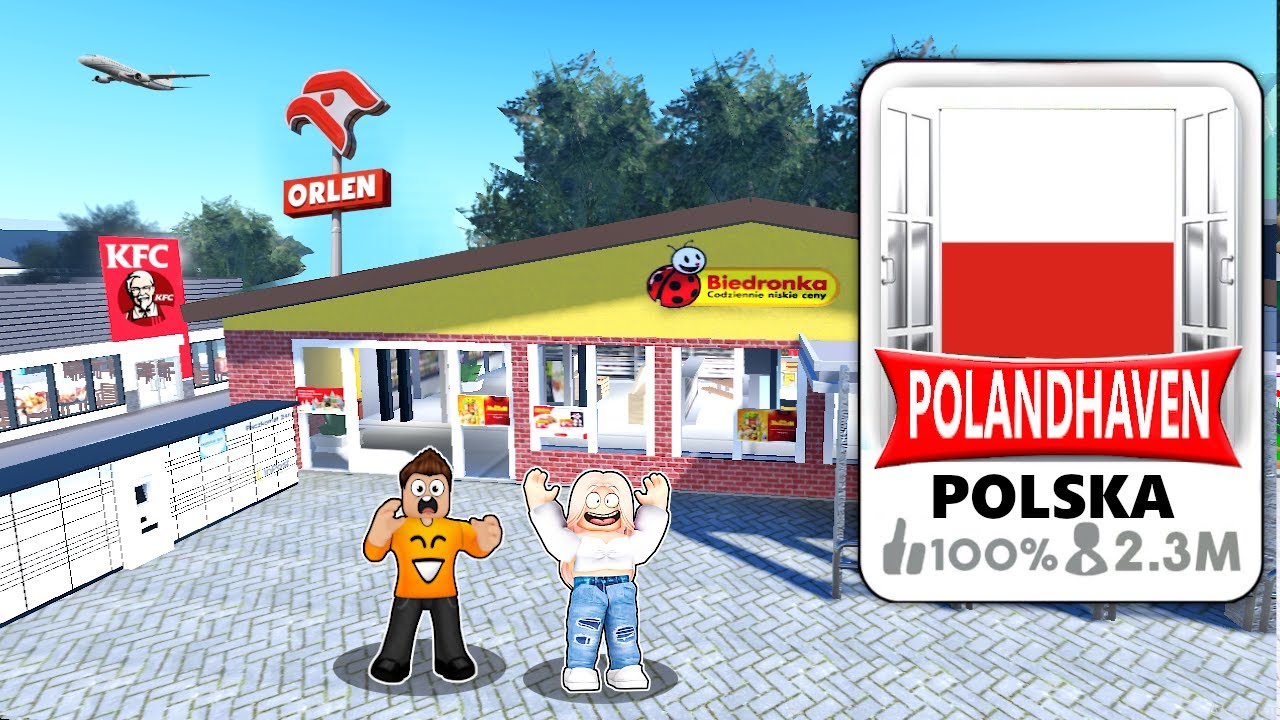 STWORZYŁAM POLSKĄ WERSJĘ BROOKHAVEN w ROBLOX!