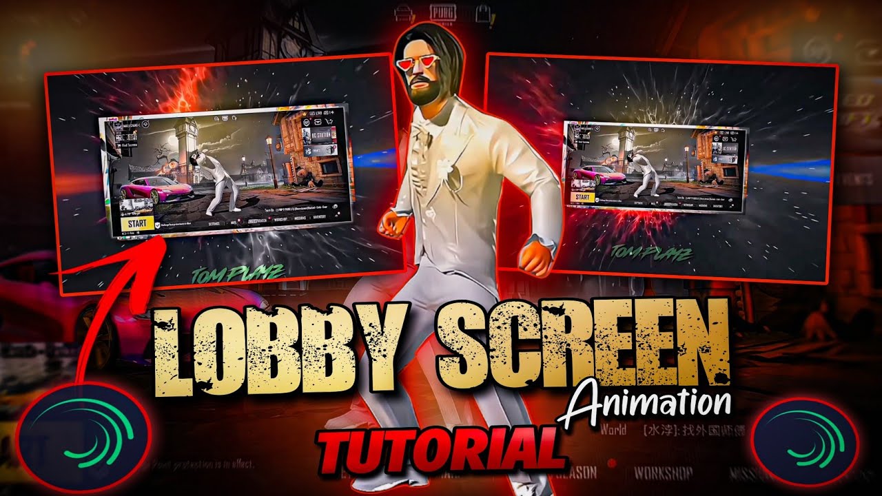 Lobby Screen Animation in Alight Motion Tutorial | Lobby Video Edit Tutorial | Mr TOM Playz
