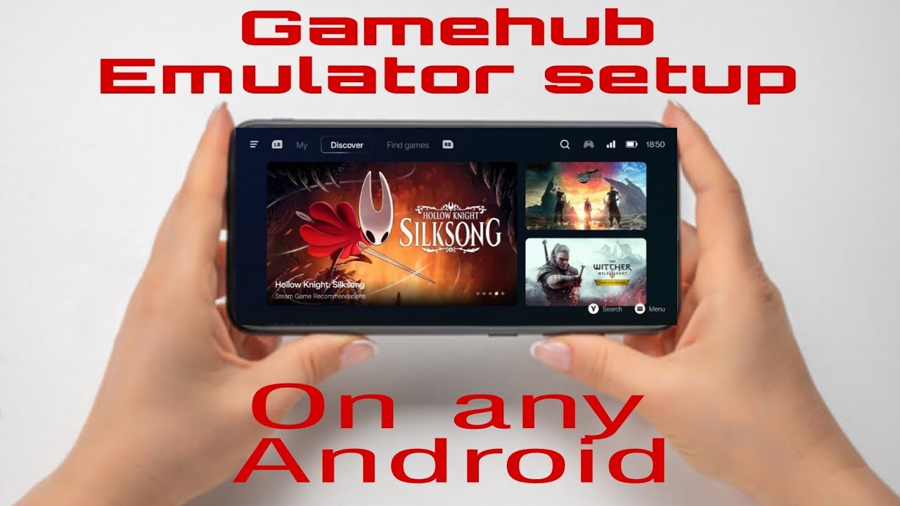 How to setup Gamehub Emulator on any Android + Gameplay Test || Snapdragon 7 plus gen 3 