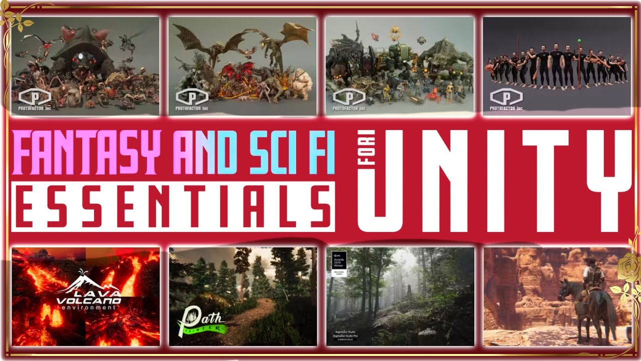 This PROTOFACTOR++ Unity SciFi & Fantasy Asset Bundle is AMAZING
