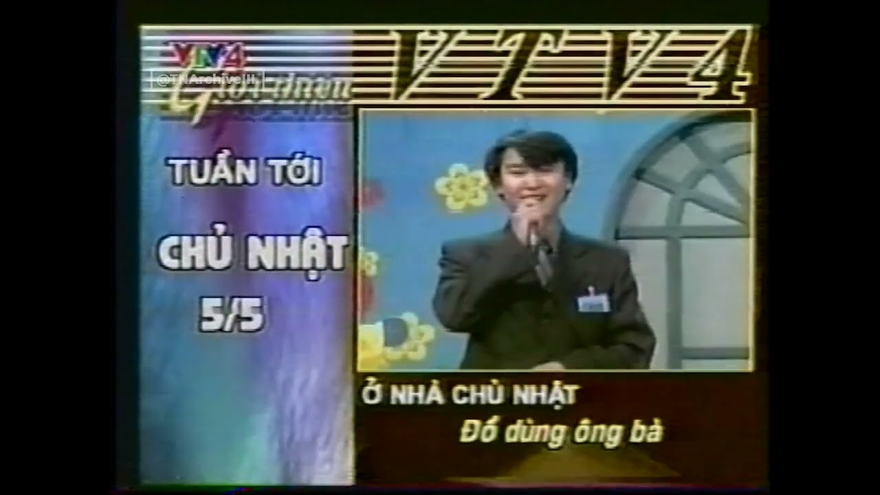 VTV4 [26. 04. 2002.] - Giới thiệu chương trình tuần tới, từ ngày 29. 04 đến ngày 5. 05. 2002.