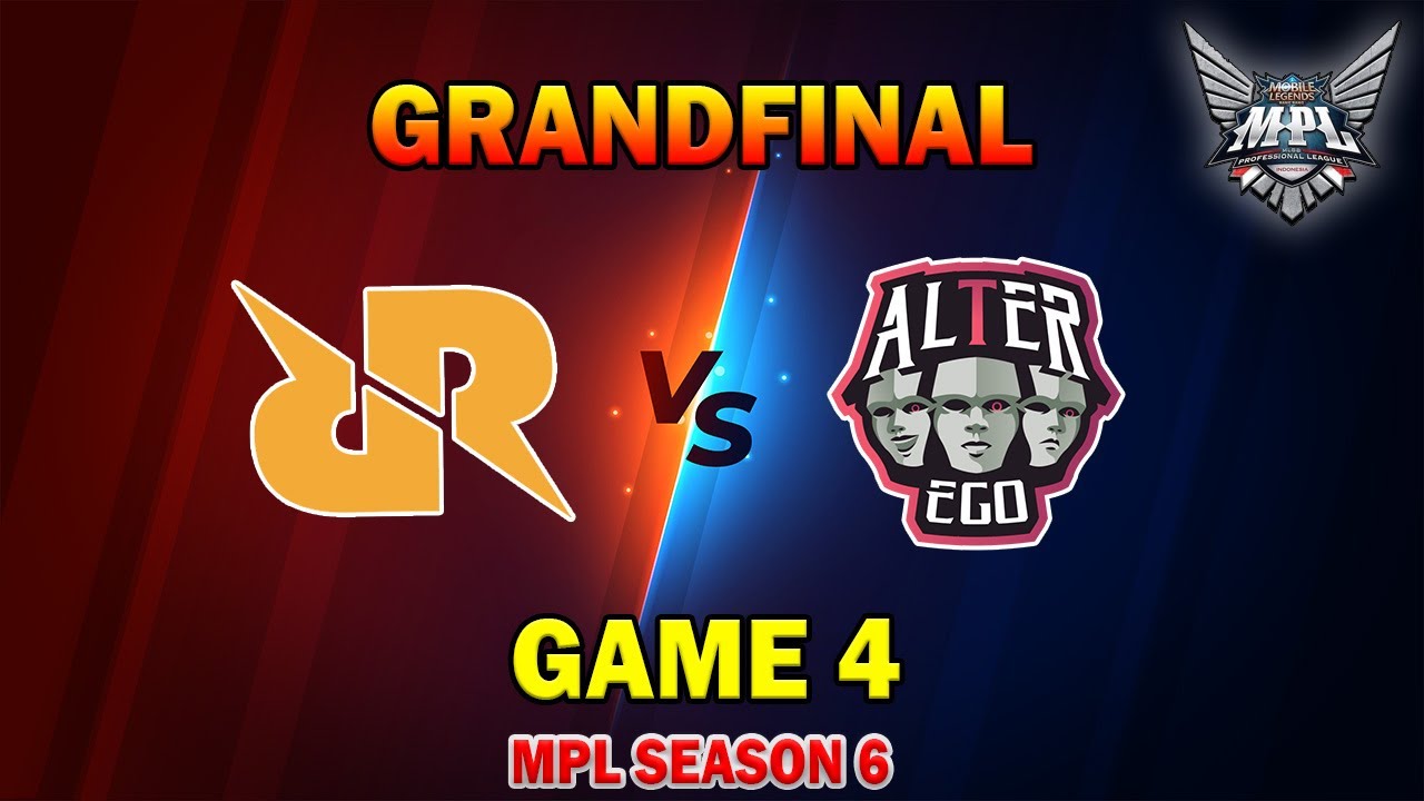 RRQ vs ALTER EGO GAME 4 MPL ID S6 | GRANDFINAL