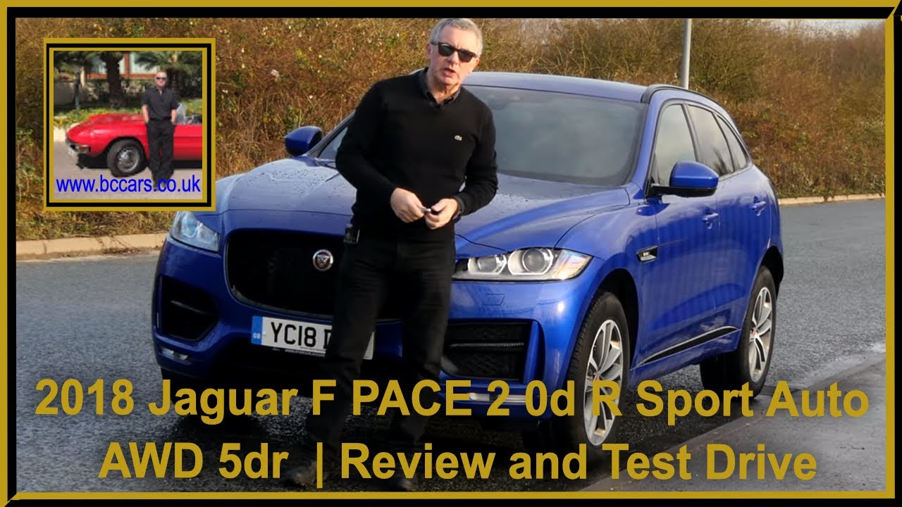 2018 Jaguar F PACE 2 0d R Sport Auto AWD 5dr  | Review and Test Drive