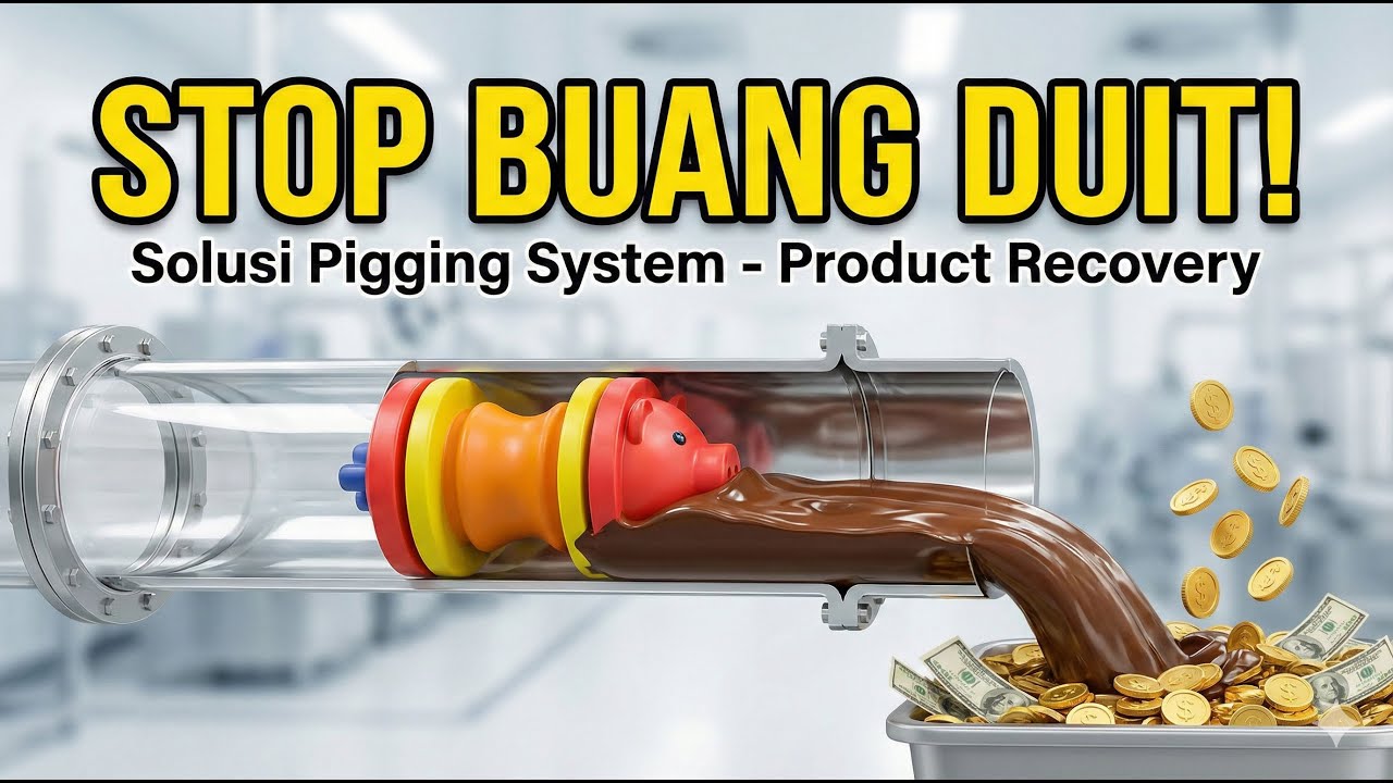 Selamatkan Produk Mahal Anda: Cara Kerja Pigging System (Product Recovery)