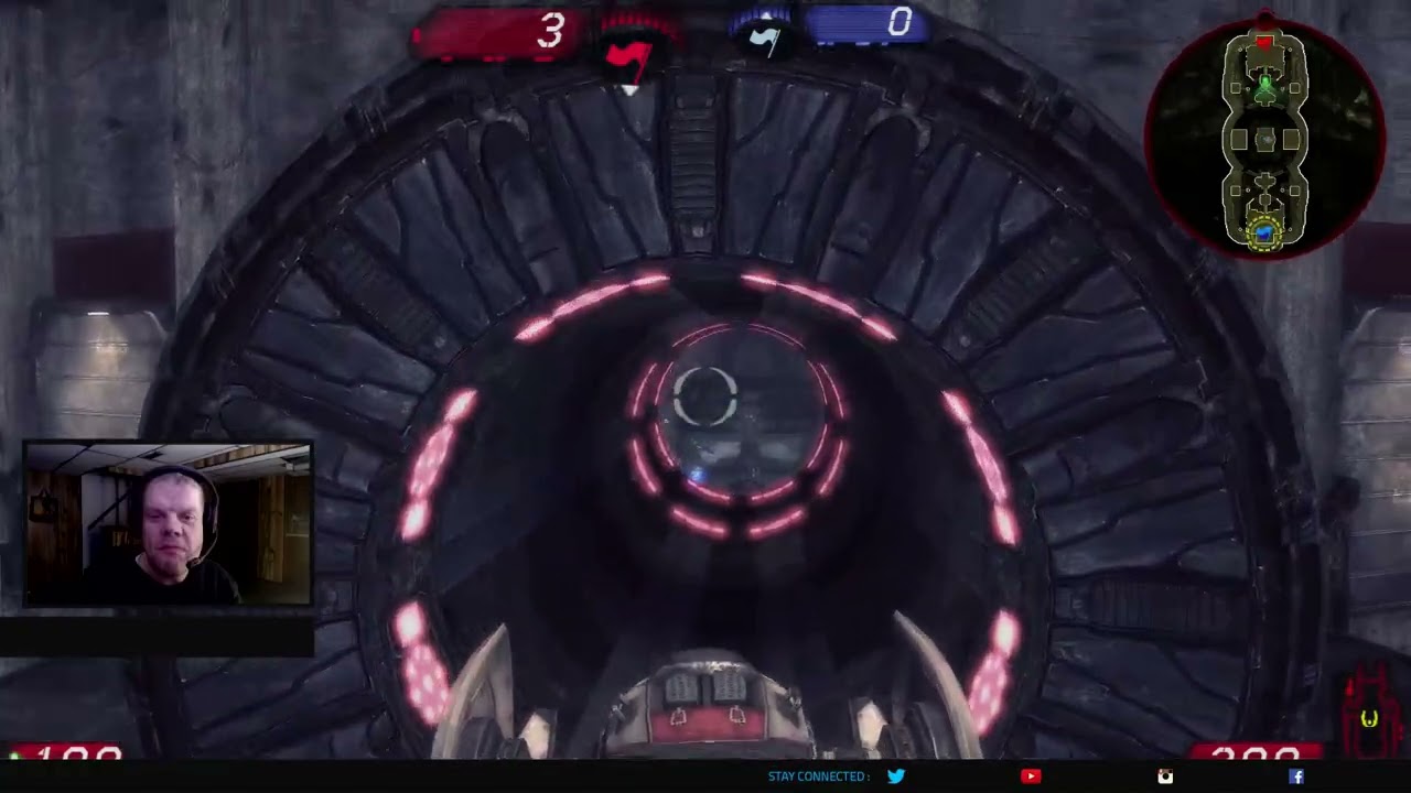 WedgeBob Plays Unreal Tournament 3 - Vehicle CTF - Krall vs. Iron Guard - VCTF-Containment