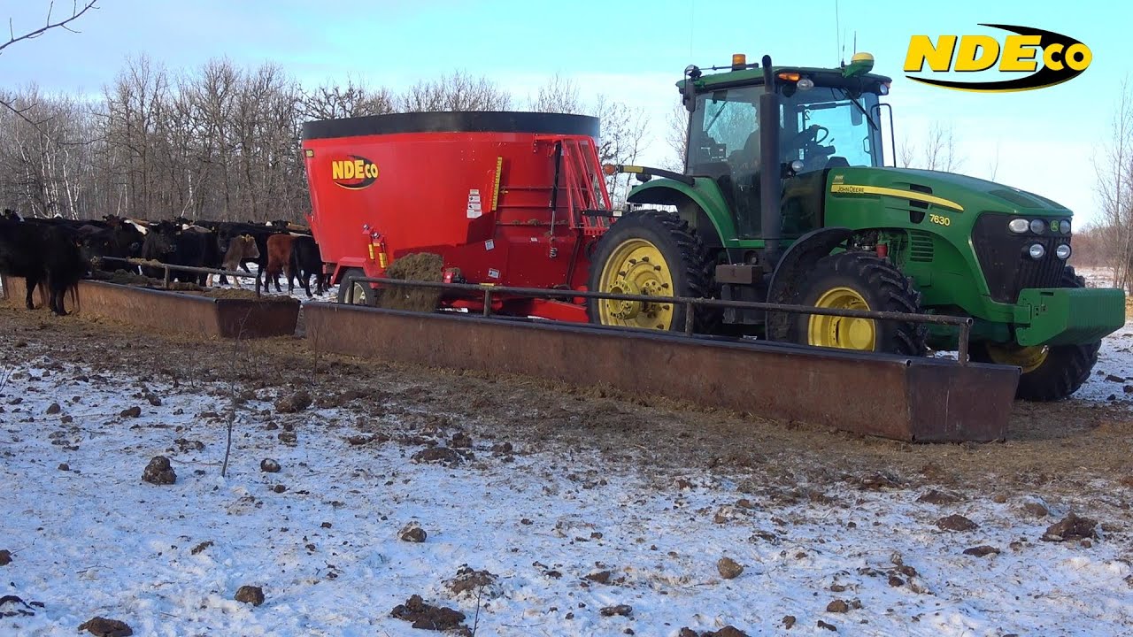 BRAND NEW MIXER! - NDEco U700D - Feeding Beef Cattle in Manitoba